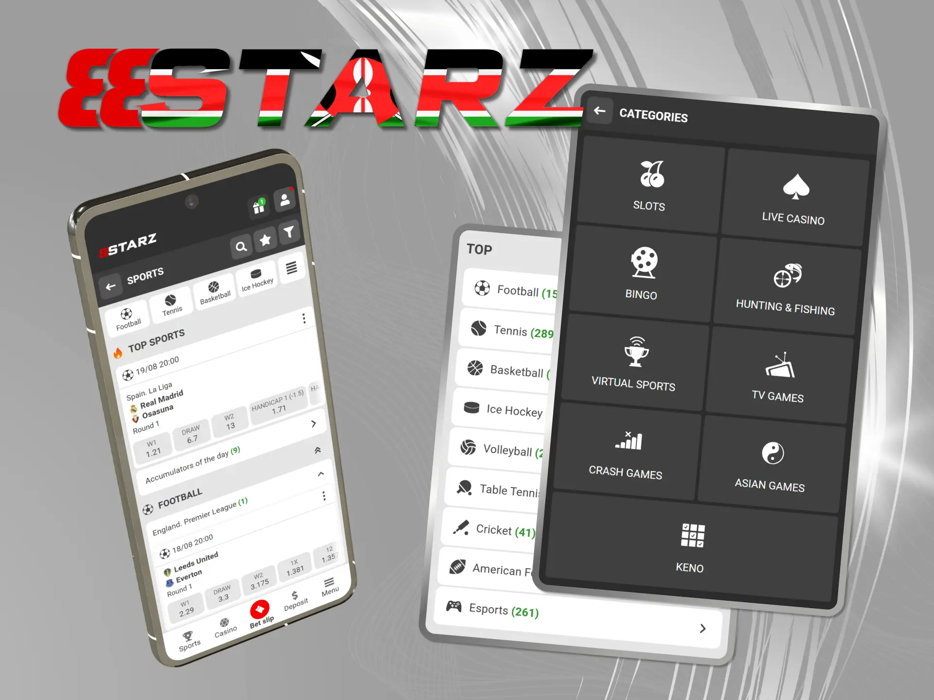 The 888starz official app offers convenient betting for Kenyan users.